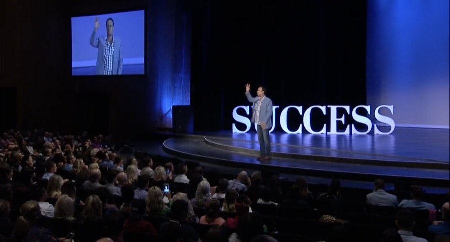 Michael Bernoff on the SUCCESS main stage
